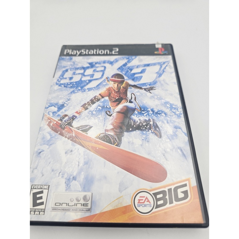 SSX 3 PS2 PlayStation 2 Game Missing Manual Tested Working EA BIG